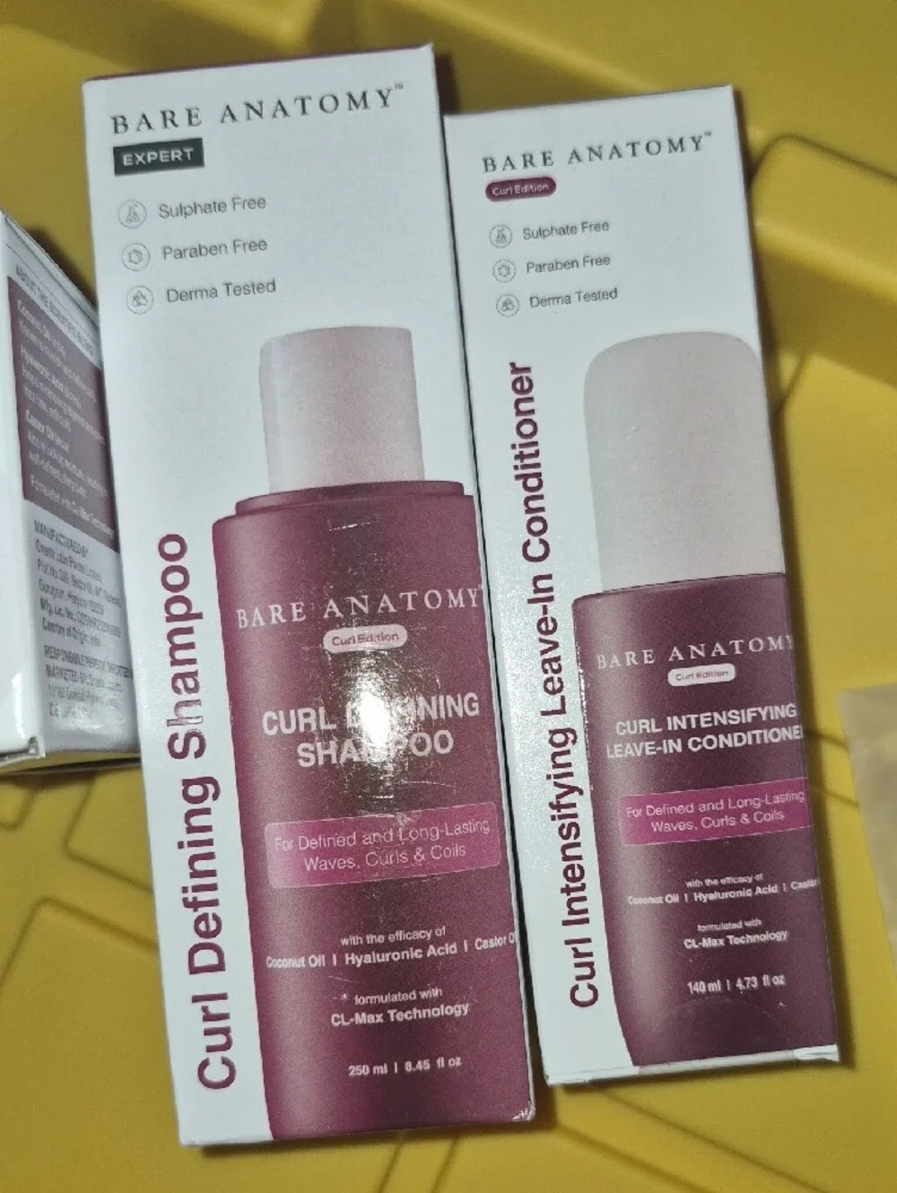Curl Defining Shampoo & Curl Enhancing Mask  Bare Anatomy Nwt